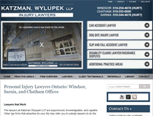 Tablet Screenshot of katzman-wylupek.com